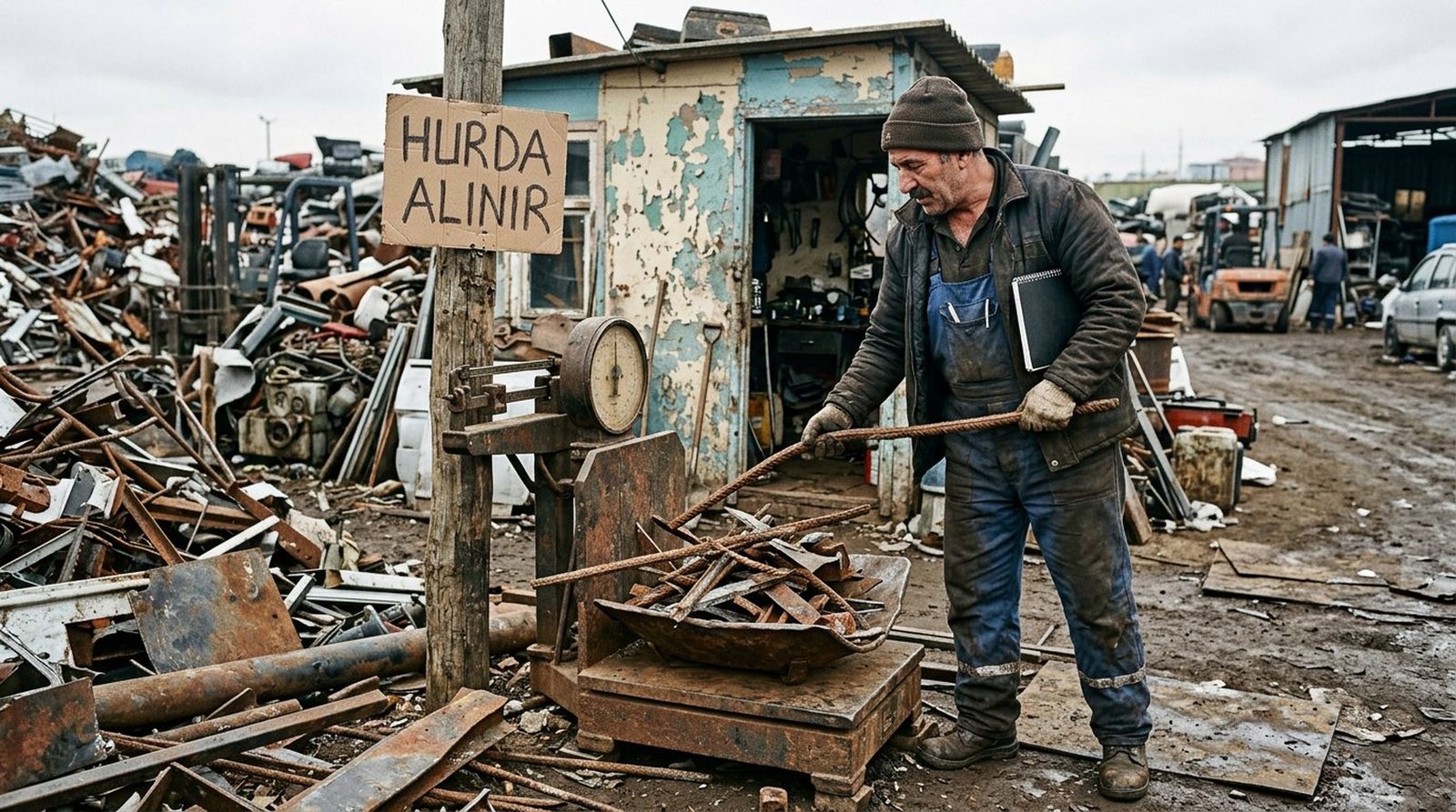 Hurda Cepte saha ve geri dönüşüm çalışması